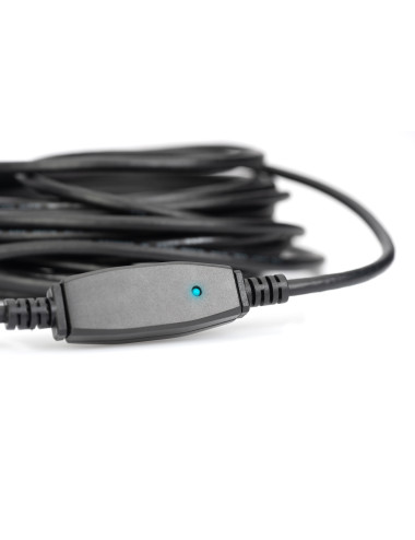 Digitus USB Extension cable DA-73105 10 m, Black