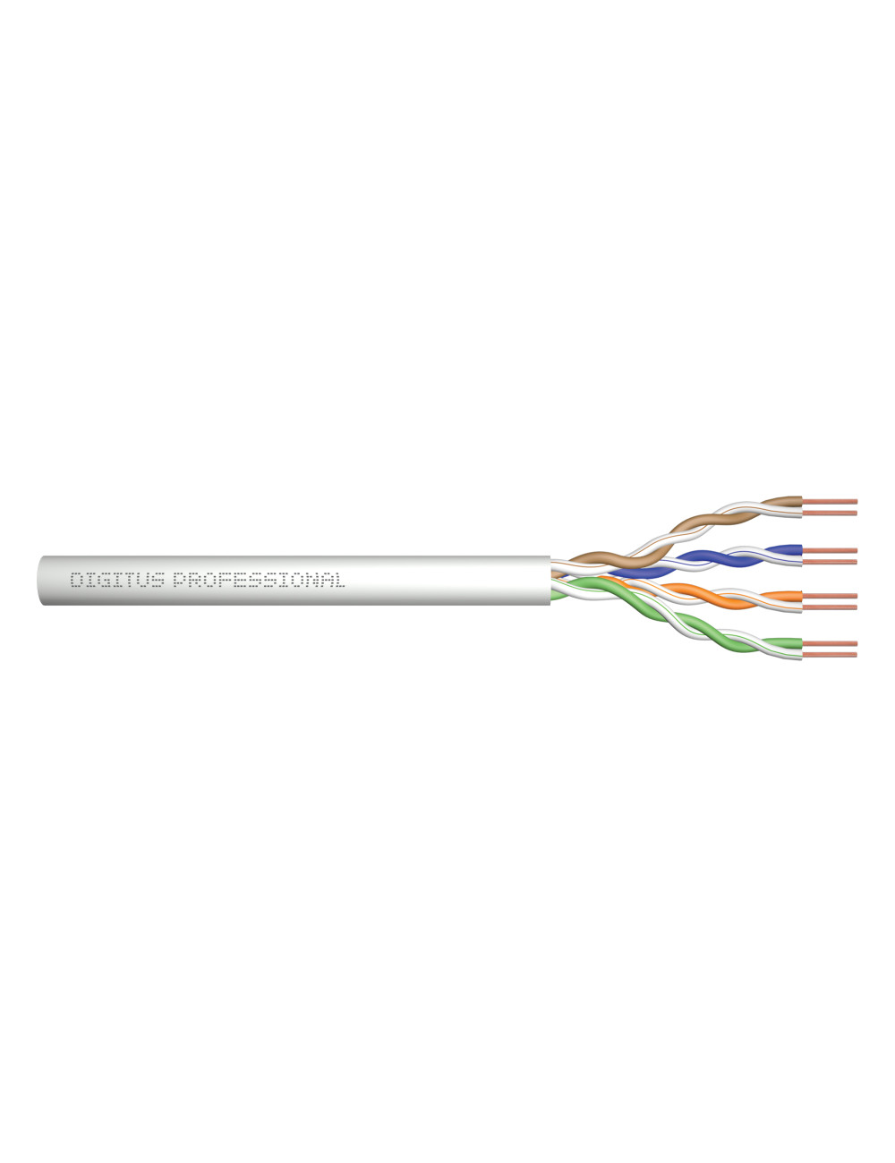 Digitus Installation Cable CAT 6 U-UTP, 250 MHz Eca, AWG 23/1, 305 m, Drum