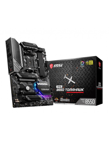 Mainboard|MSI|AMD B550|SAM4|ATX|2xPCI-Express 3.0 1x|1xPCI-Express 3.0 16x|2xM.2|1xPCI-Express 4.0 16x|Memory DDR4|Memory slots 