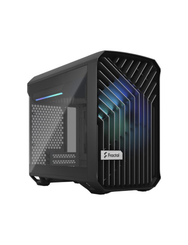 Fractal Design Torrent Nano RGB TG Light Tint Side window, Black