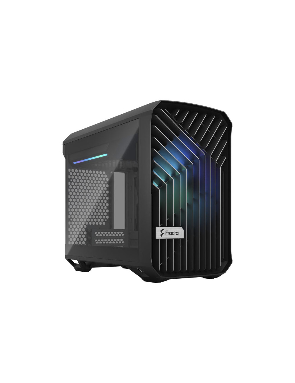 Fractal Design Torrent Nano RGB TG Light Tint Side window, Black