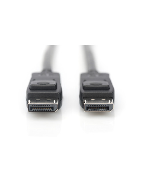 Digitus DisplayPort Connection Cable AK-340106-010-S Black, DisplayPort to DisplayPort, 1 m