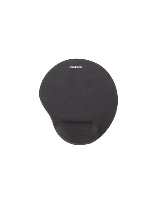 Natec Mouse Pad, Marmot, Black, Gel Filling 225x245 mm