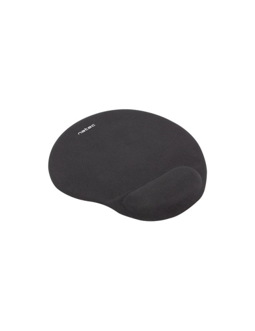 Natec Mouse Pad, Marmot, Black, Gel Filling 225x245 mm