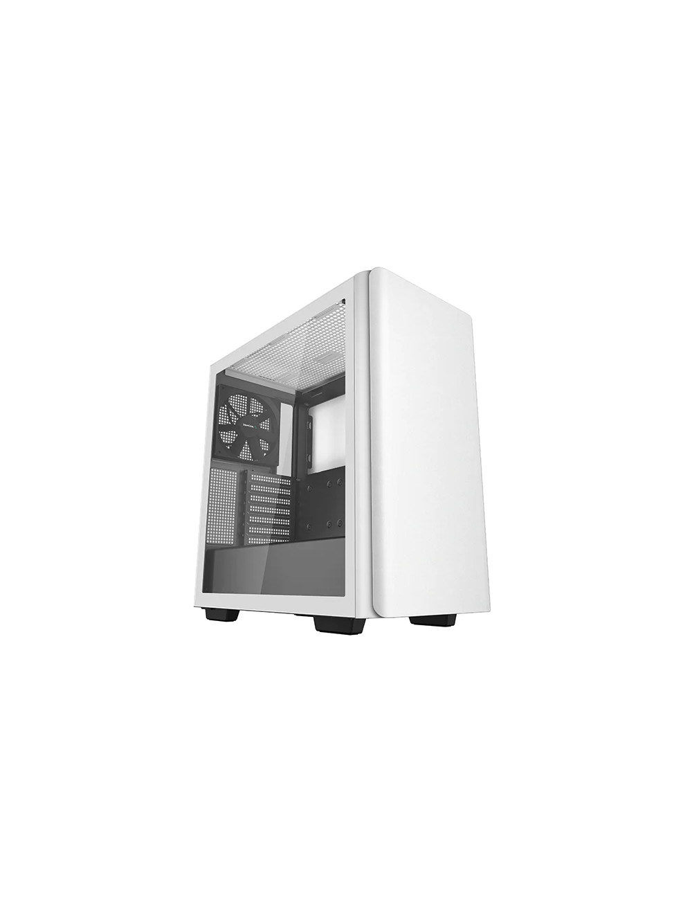 Deepcool MID TOWER CASE CK500 Side window, White, Mid-Tower, Power supply included No