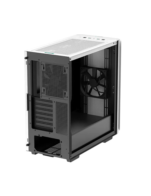 Deepcool MID TOWER CASE CK500 Side window, White, Mid-Tower, Power supply included No