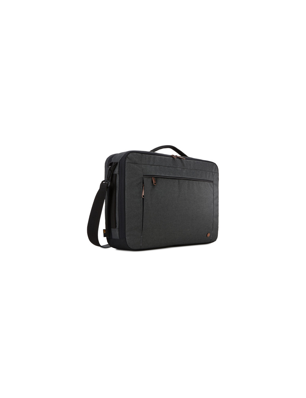 Case Logic Era Hybrid Briefcase Fits up to size 15.6 ", Obsidian, Shoulder strap, Messenger - Briefcase/Backpack