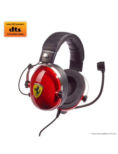 Thrustmaster Gaming Headset DTS T Racing Scuderia Ferrari Edition