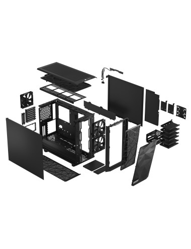 Fractal Design Meshify 2 Black Solid