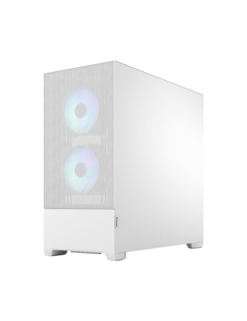 Fractal Design Pop Air RGB White TG Clear Tint, ATX, mATX, Mini ITX, Power supply included No