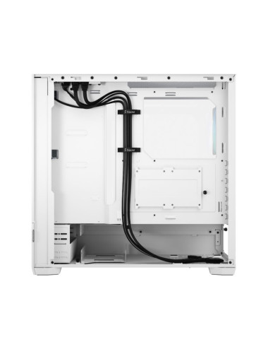 Fractal Design Pop Air RGB White TG Clear Tint, ATX, mATX, Mini ITX, Power supply included No