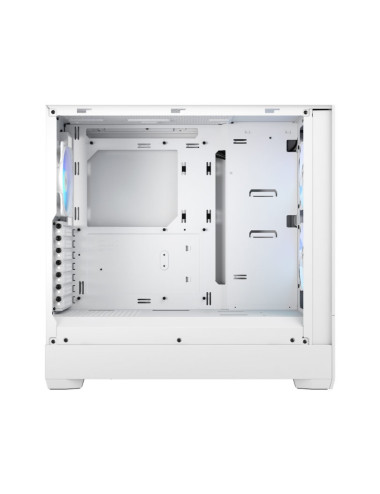 Fractal Design Pop Air RGB White TG Clear Tint, ATX, mATX, Mini ITX, Power supply included No