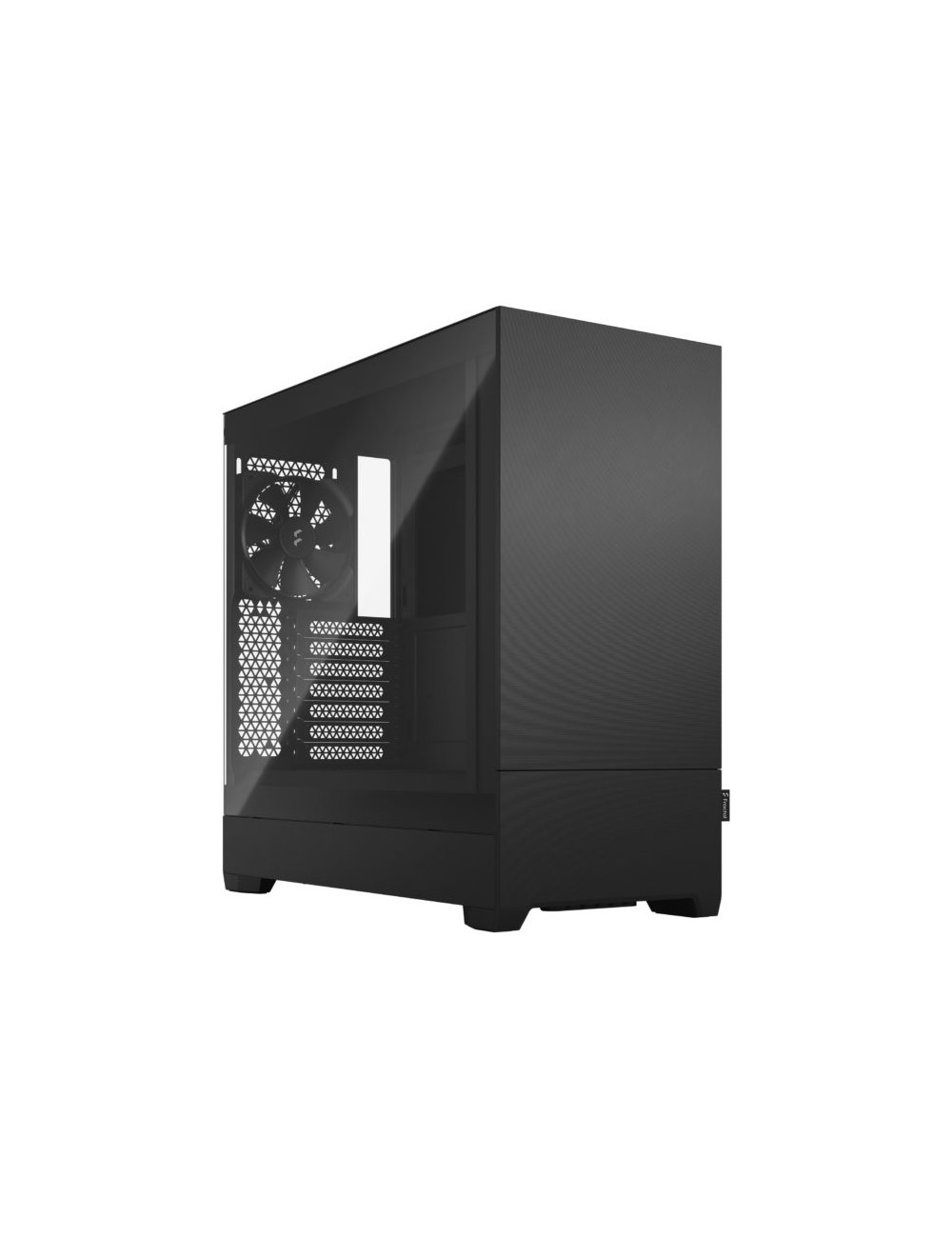 Fractal Design Pop Silent Black TG Clear Tint, ATX, mATX, Mini ITX, Power supply included No