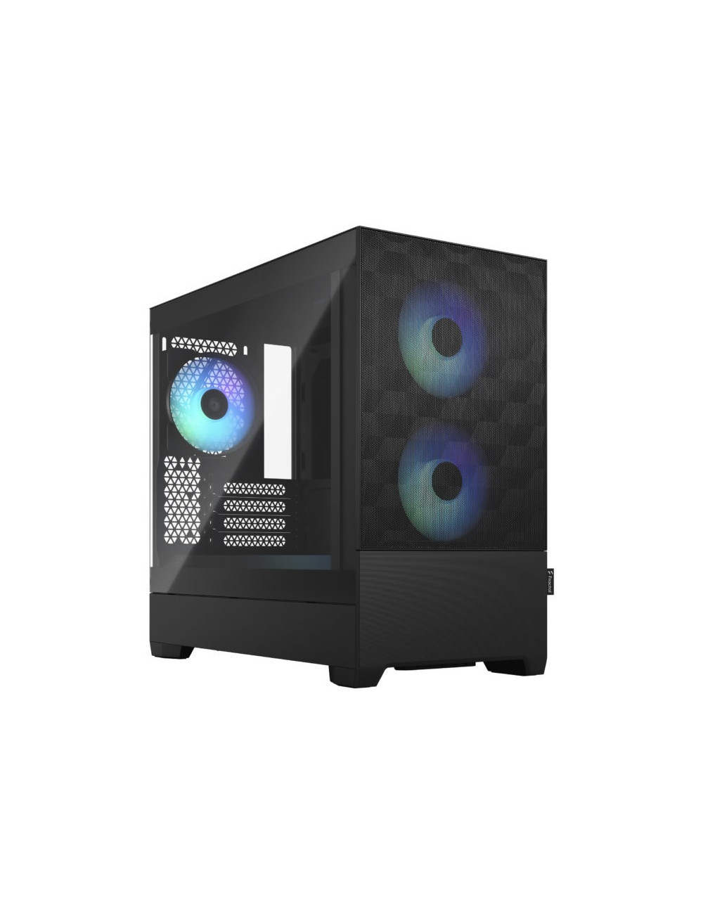 Fractal Design Pop Mini Air RGB Black TG Clear Tint, mATX, Mini ITX, Power supply included No
