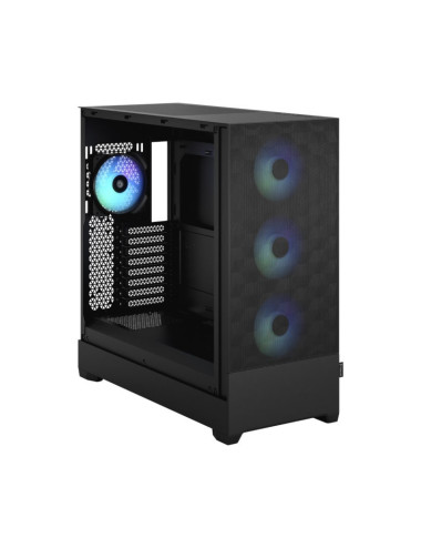 Fractal Design Pop XL Air RGB Black TG Clear Tint, E-ATX up to 280 mm, ATX , mATX, Mini ITX, Power supply included No