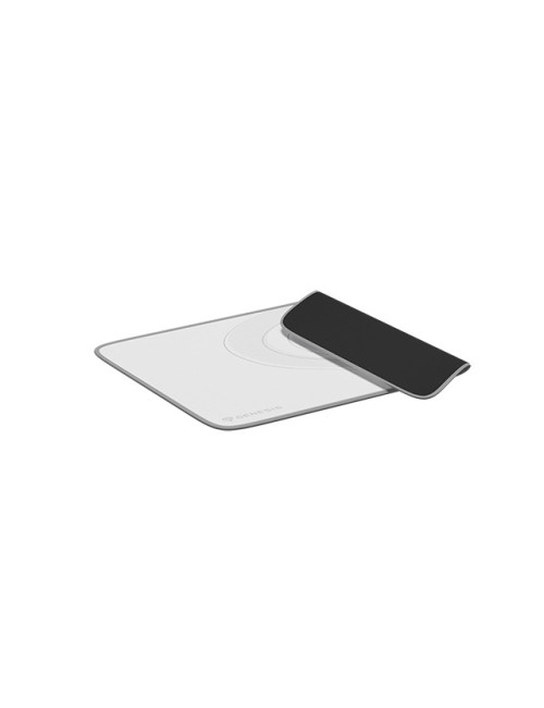 Genesis Mouse Pad Carbon 400 M Logo 250 x 350 x 3 mm, Gray/White