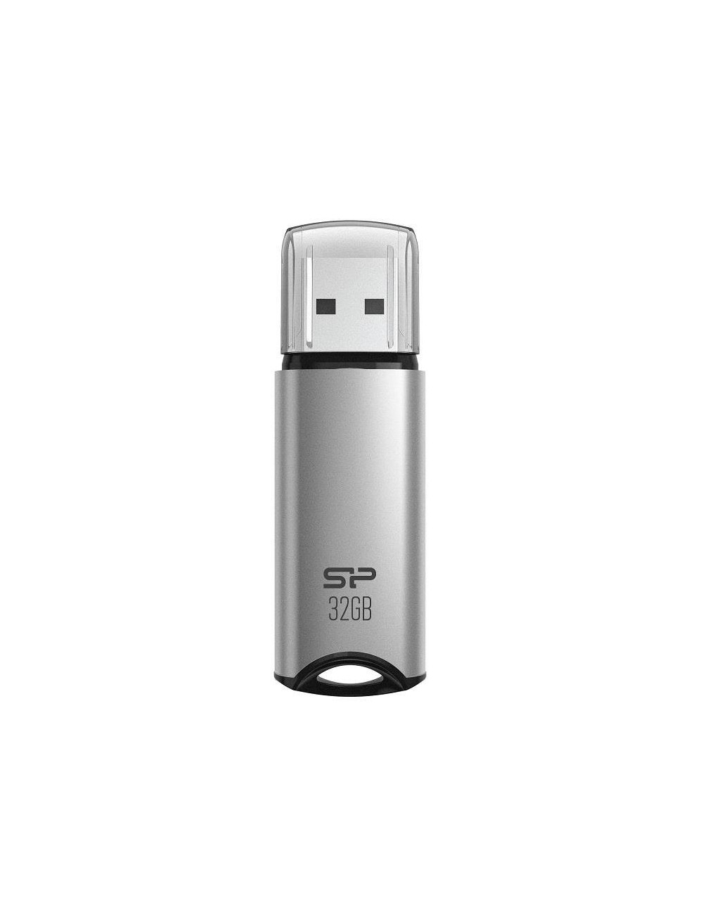 Silicon Power USB Flash Drive Marvel Series M02 32 GB, Type-A USB 3.2 Gen 1, Silver