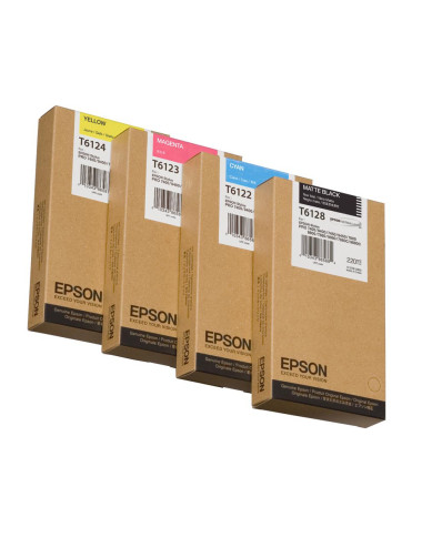 Epson T612400 Ink cartrige, Yellow, Singlepack, 220 ml