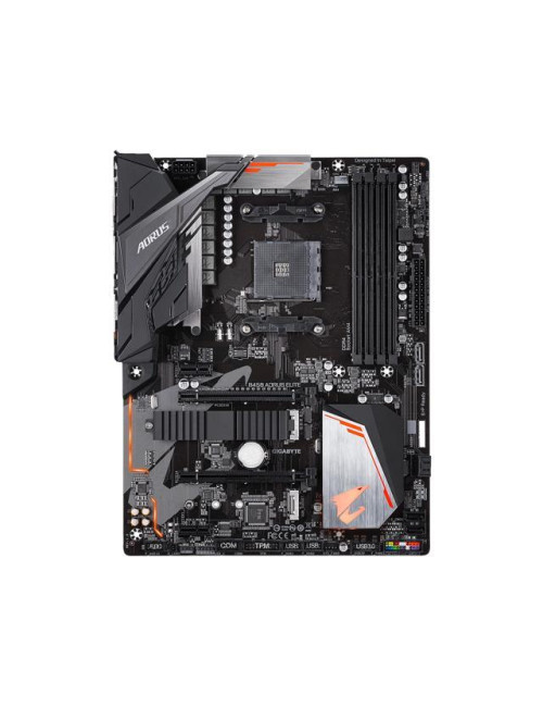 Gigabyte B450 AORUS ELITE V2 1.0 Processor family AMD, Processor socket AM4, DDR4 DIMM, Memory slots 4, Number of SATA connector