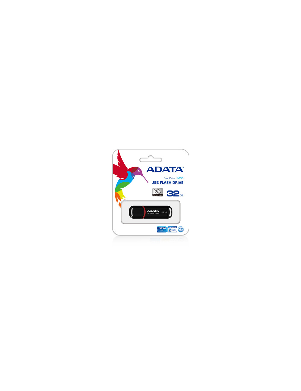ADATA UV150 32 GB, USB 3.0, Black