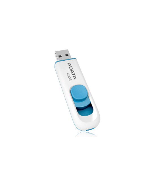 ADATA C008 64 GB, USB 2.0, White/Blue