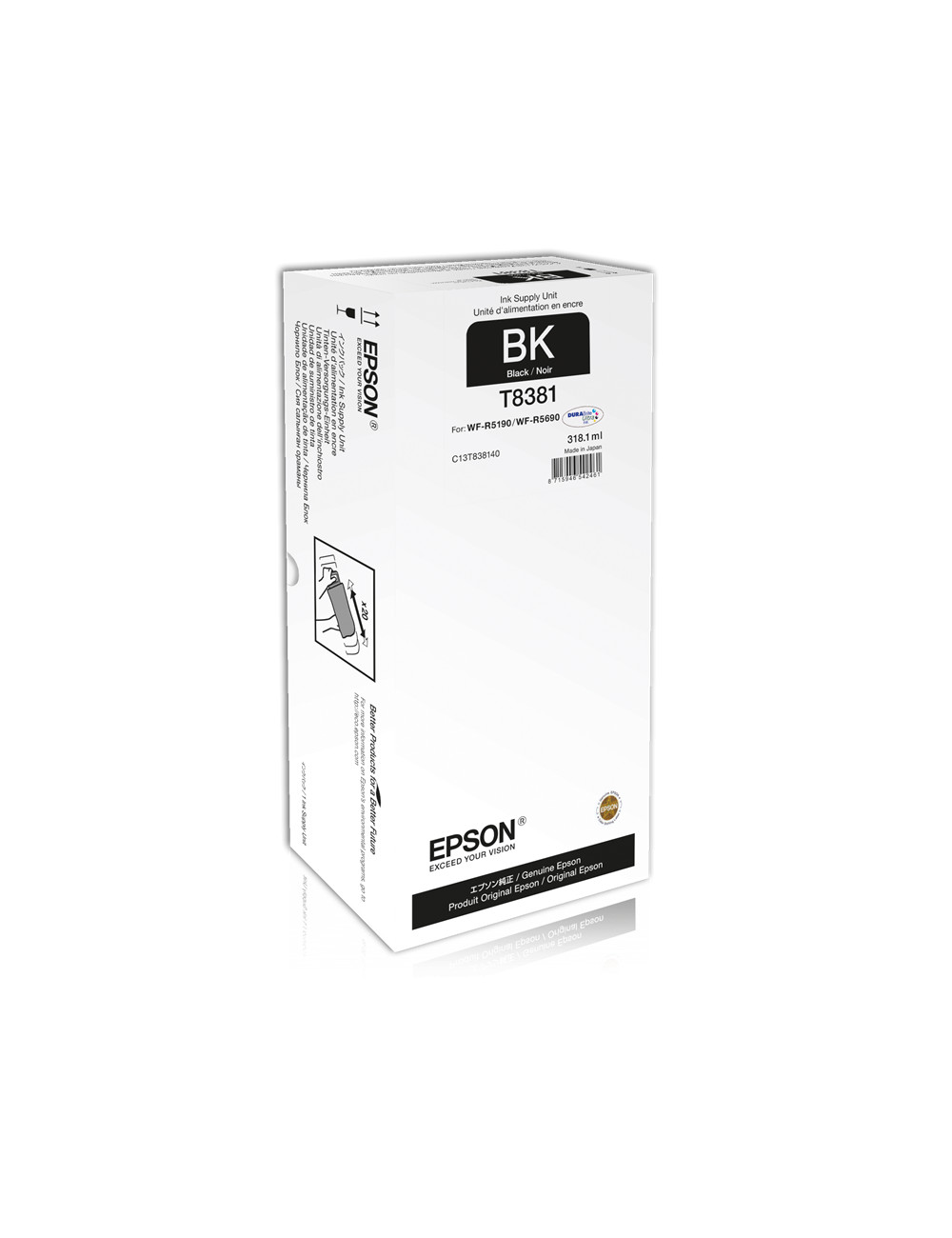 Epson XL Ink Supply Unit WorkForce Pro WF-R5xxx series Black