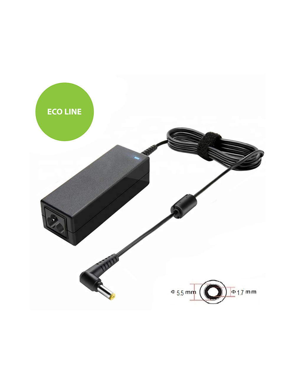 Laptop Power Adapter ACER 45W: 19V, 2.37A