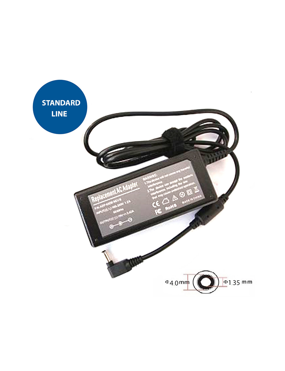 Laptop Power Adapter ASUS 65W: 19V, 3.42A
