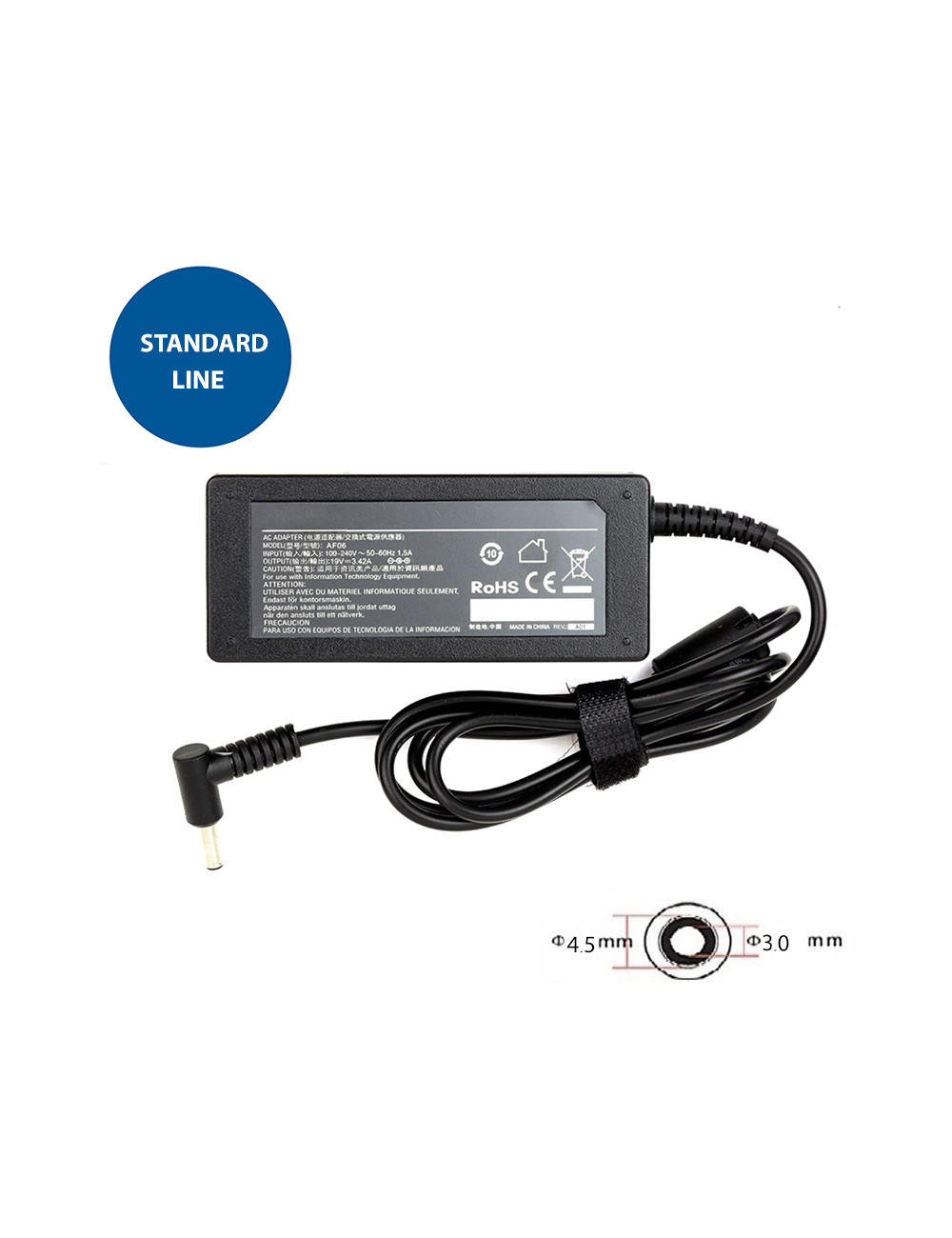 Laptop Power Adapter ASUS 65W: 19V, 3.42A