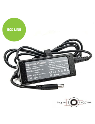 Laptop Power Adapter DELL 45W:19.5V, 2.31A
