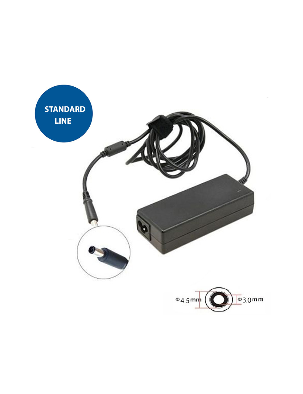 Laptop Power Adapter DELL 65W: 19.5V, 3.34A