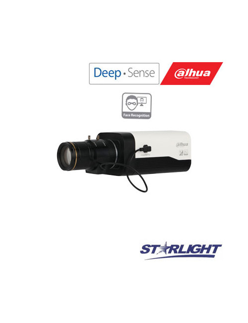 Veido atpažinimo AI IP kam. STARLIGHT 2MP BOX tipo, 1/1.9" 50fps, WDR, AWB / AGC/ H.265