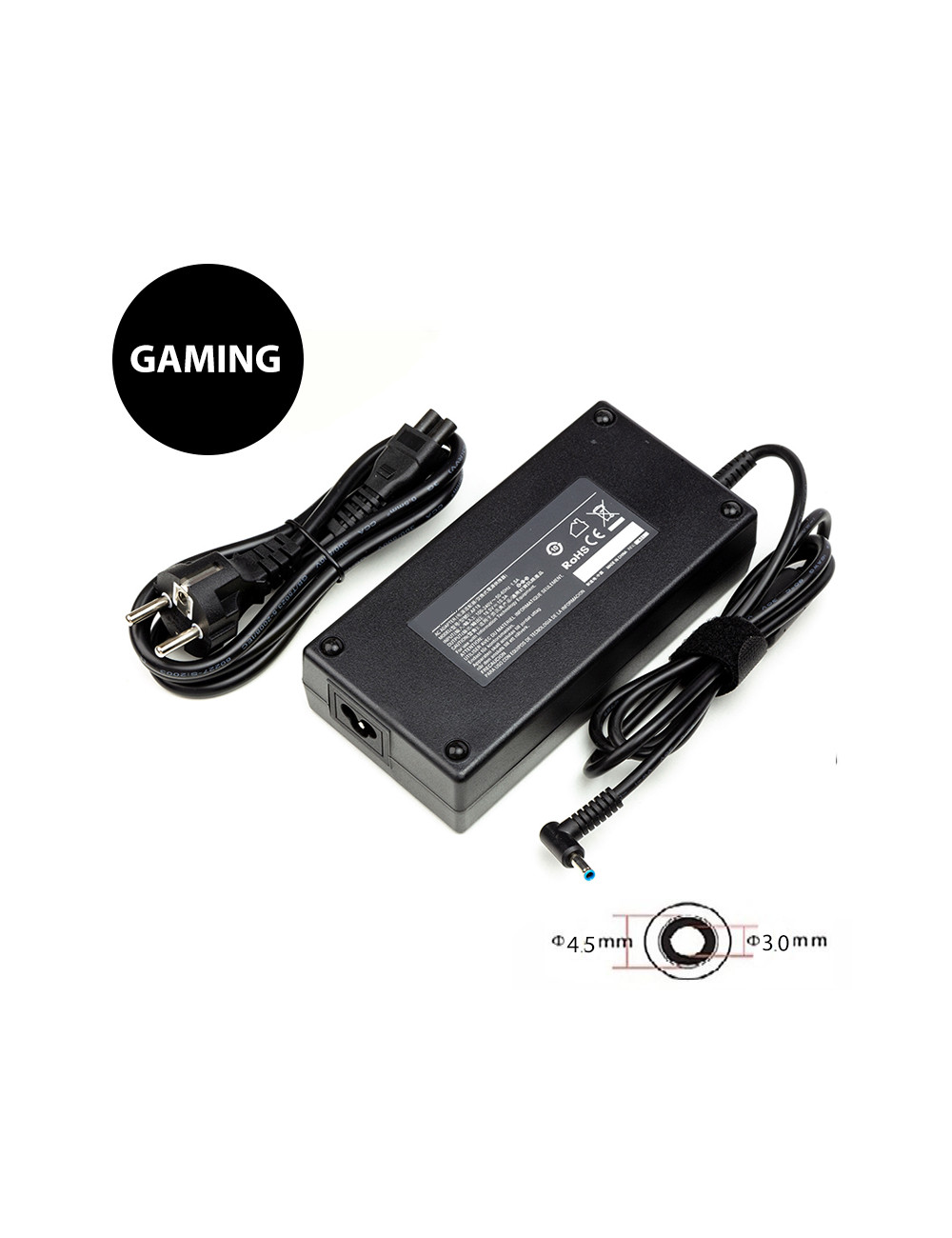 Laptop Power Adapter HP 200W: 19.5V, 10.3A