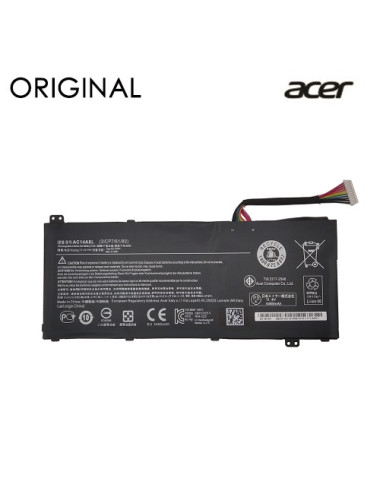 Nešiojamo kompiuterio baterija ACER AC14A8L, 4465mAh, Original