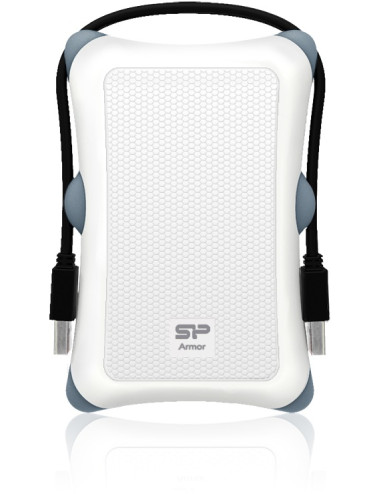 Silicon Power Armor A30 1TB 2.5 ", USB 3.1, White