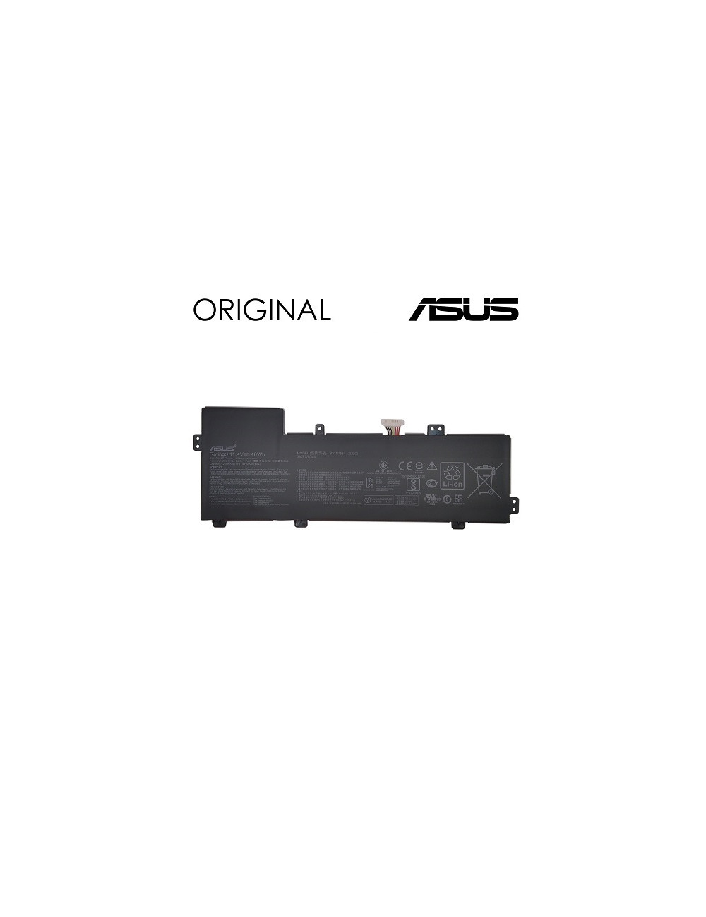 Nešiojamo kompiuterio baterija ASUS B31N1534, 4240mAh, Original