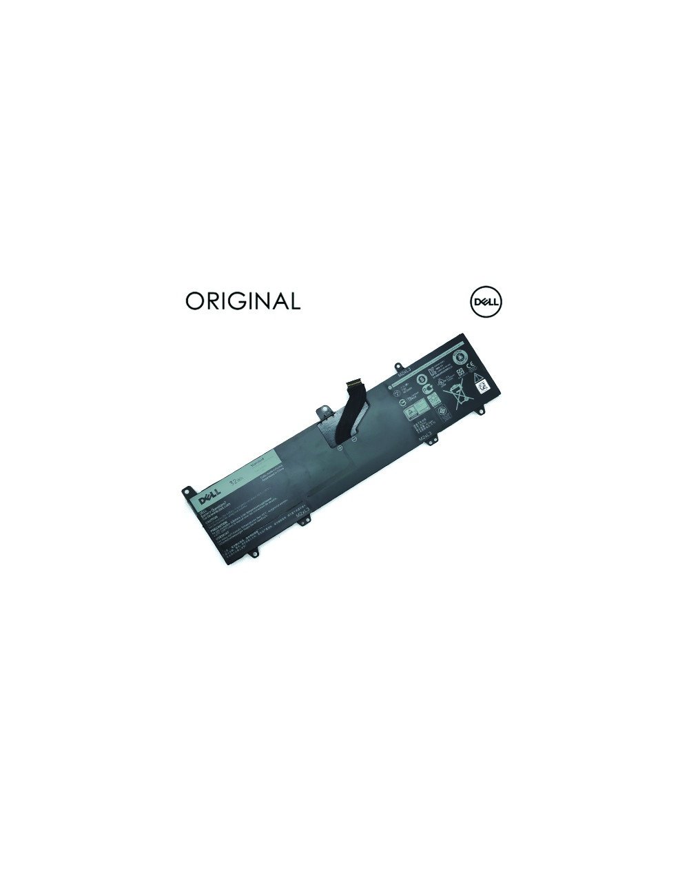 Nešiojamo kompiuterio baterija DELL 0JV6J, 4200 mAh, Original