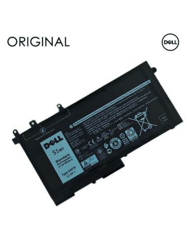 Nešiojamo kompiuterio baterija DELL D4CMT, 4254mAh, Originali