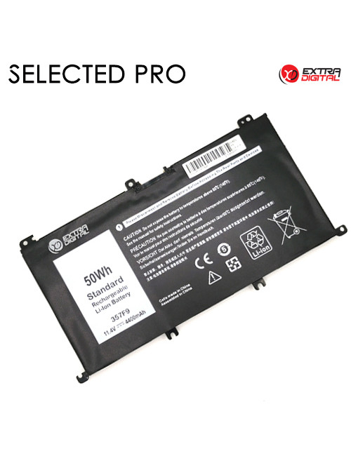 Notebook Battery DELL 357F9, 4400mAh, Extra Digital Selected Pro