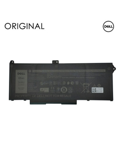 Notebook Battery DELL RJ40G, 63Wh, 3941mAh, Original