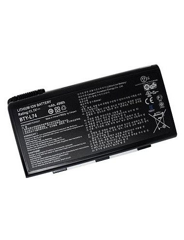 Nešiojamo kompiuterio baterija MSI BTY-L75, 5200mAh, Extra Digital Advanced
