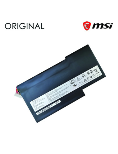 Nešiojamo kompiuterio baterija MSI BTY-M6J, 5700mAh, Original