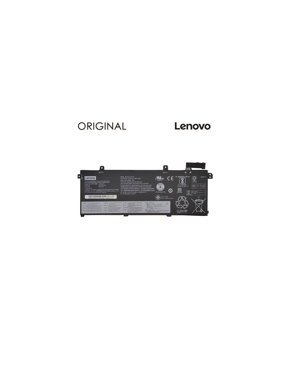 Nešiojamo kompiuterio baterija LENOVO L18L3P73, 4211mAh, Original