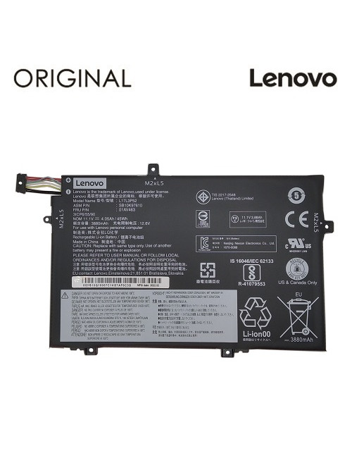 Notebook battery LENOVO 01AV463, 3880mAh, Original