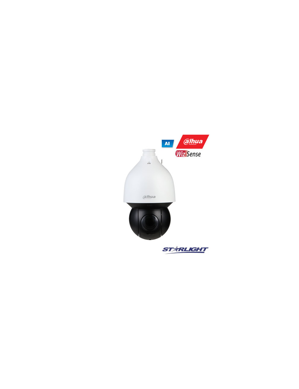 IP valdoma stebėjimo kamerat AI 2MP STARLIGHT. 32x, IR 150m, SMD Plus, H.265, Auto-tracking