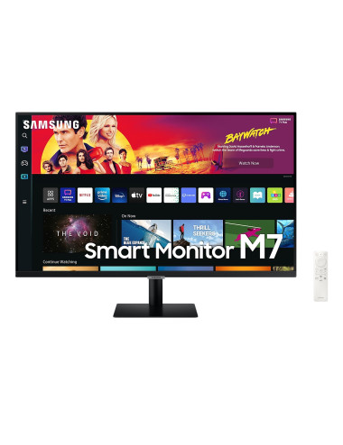 Samsung Smart Monitor LS32BM700UPXEN 32 ", VA, UHD, 3840 x 2160, 16:9, 4 ms, 300 cd/m , Black, 60 Hz, HDMI ports quantity 2