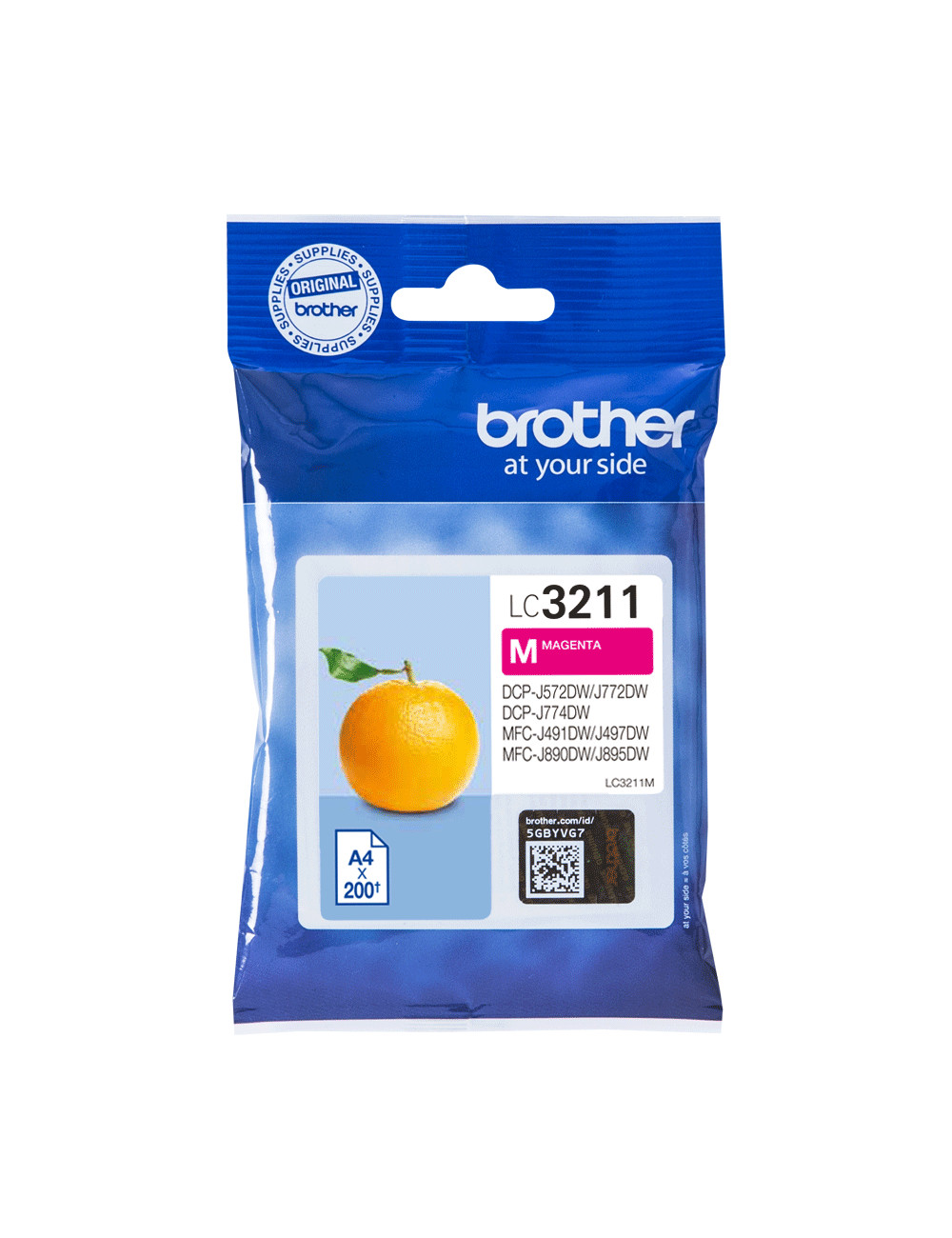 Brother LC3211M Inkjet cartridge, Magenta