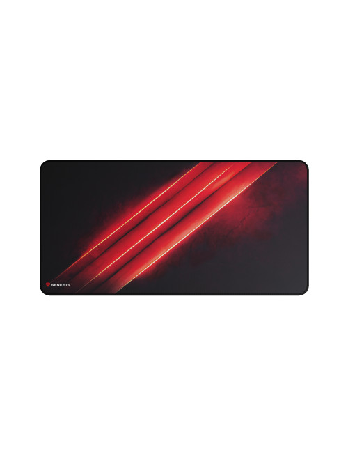 Genesis Mouse Pad Carbon 500 MAXI FLASH G2 Edition, Multicolor, 450 x 900 x 2.5 mm