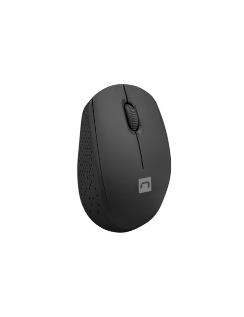 Natec Mouse Stork Wireless, Black, Bluetooth, 2.4 GHz