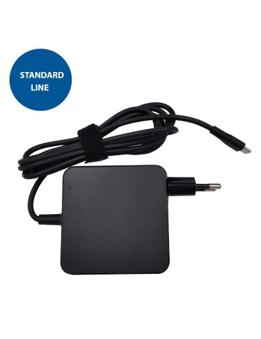 Laptop Power Adapter USB-C, 65W, black